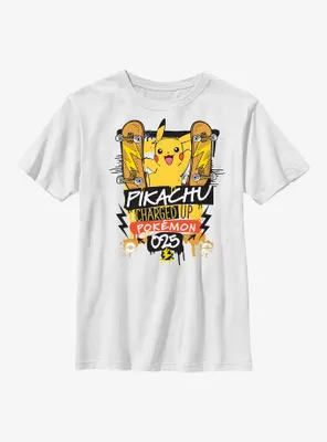 Pokemon Pikachu Charge Up Youth T-Shirt