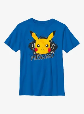 Pokemon Angry Pikachu Youth T-Shirt