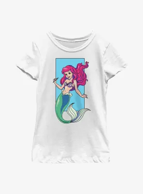Disney The Little Mermaid Ariel Portrait Youth Girls T-Shirt
