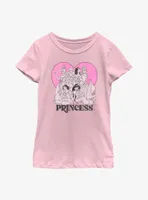 Disney Princess Heart Youth Girls T-Shirt
