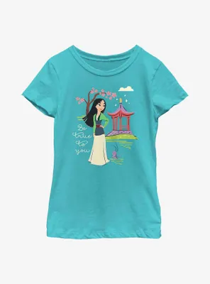 Disney Mulan Be True To You Youth Girls T-Shirt