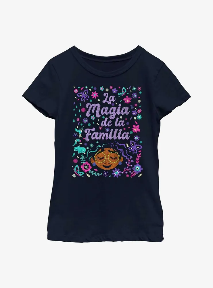 Disney Pixar Encanto Magia Youth Girls T-Shirt