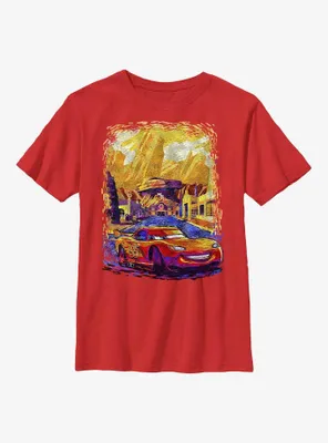 Disney Pixar Cars Painting Style Youth T-Shirt