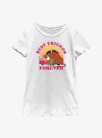 Disney The Lion King Timon & Pumbaa Best Friends Forever Youth Girls T-Shirt