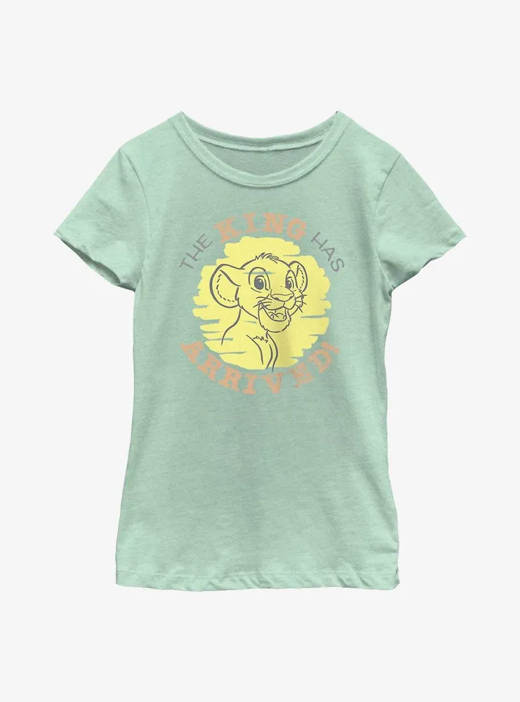 Disney The Lion King Has Arrived Youth Girls T-Shirt