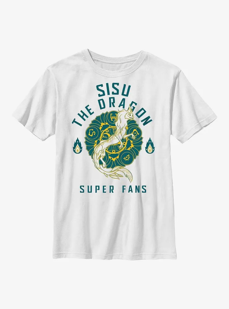 Disney Raya and The Last Dragon Sisu Super Fans Youth T-Shirt