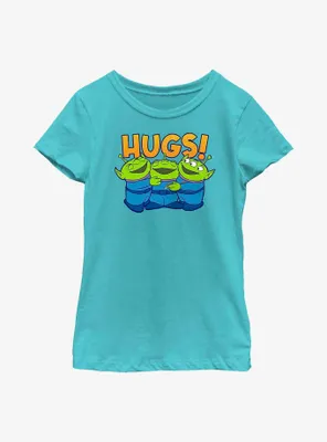 Disney Pixar Toy Story Aliens Hugs Youth Girls T-Shirt