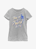 Disney Pixar Toy Story You've Got A Friend Me Youth Girls T-Shirt