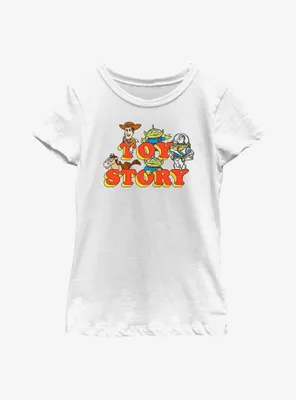 Disney Pixar Toy Story Woody, Buzz, & Friends Youth Girls T-Shirt