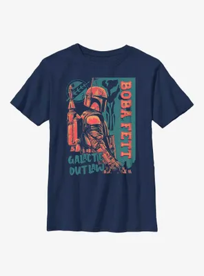 Star Wars The Book Of Boba Fett Dark Youth T-Shirt