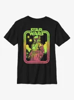Star Wars The Book Of Boba Fett Retro Youth T-Shirt