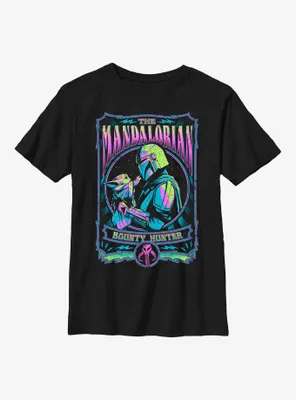 Star Wars The Mandalorian Mando Trip Youth T-Shirt