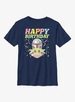 Star Wars The Mandalorian Happy Birthday Youth T-Shirt