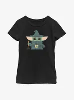 Star Wars The Mandalorian Witch Child Youth Girls T-Shirt