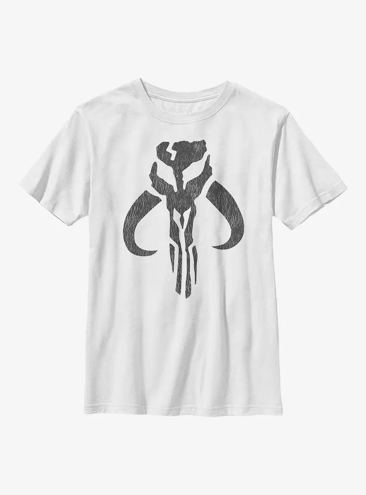 Star Wars Mando Symbol Crew Youth T-Shirt