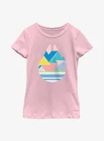 Star Wars Geometric Shaped Millennium Falcon Youth Girls T-Shirt