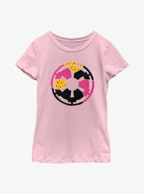 Star Wars Geometric Shaped Empire Symbol Youth Girls T-Shirt