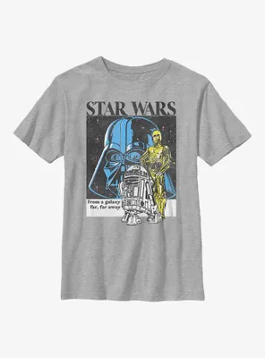 Star Wars Galaxy Poster Youth T-Shirt
