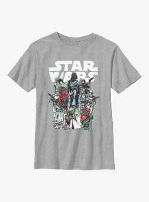 Star Wars Group Portrait Youth T-Shirt