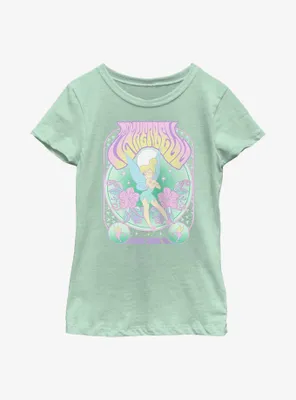 Disney Tinker Bell Retro Icon Youth Girls T-Shirt