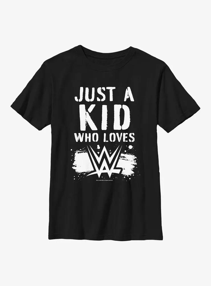 WWE Just A Kid Who Loves Youth T-Shirt