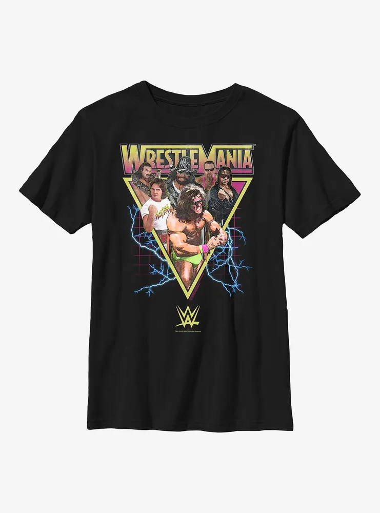 WWE Vintage WrestleMania Youth T-Shirt