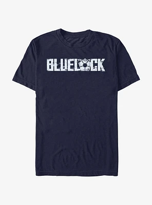 Blue Lock Glitch Logo T-Shirt