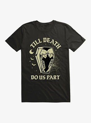 Hot Topic Till Death Do Us Part Coffin T-Shirt