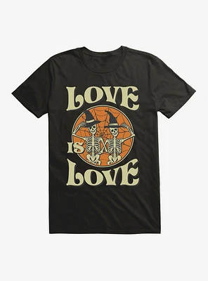Hot Topic Love Is Skeletons T-Shirt