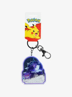 Pokémon Night Sky Glitter Shaker Acrylic Keychain - BoxLunch Exclusive