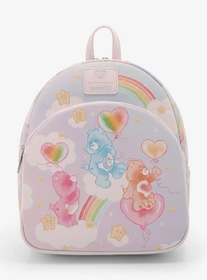 Loungefly Care Bears Balloons Mini Backpack