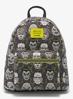 Loungefly Universal Monsters Faces Mini Backpack