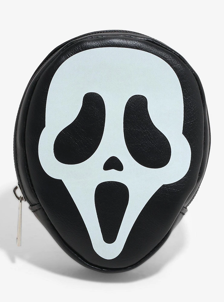 Scream Ghost Face Glow-In-The-Dark Coin Purse