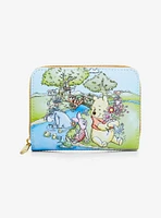 Loungefly Disney Winnie The Pooh Spring Scene Mini Zipper Wallet