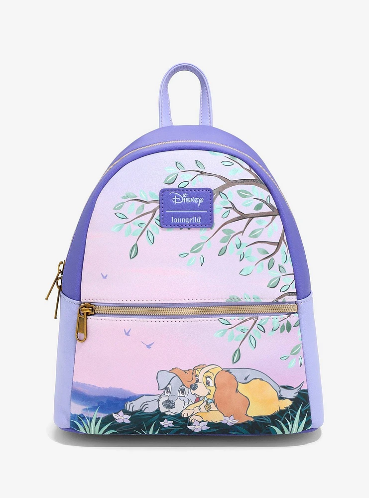 Loungefly Disney Lady And The Tramp Sunset Mini Backpack