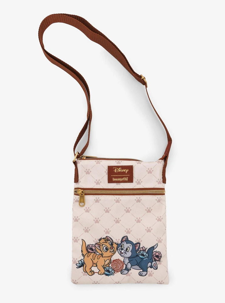 Loungefly Disney Cats Diamond Passport Crossbody Bag