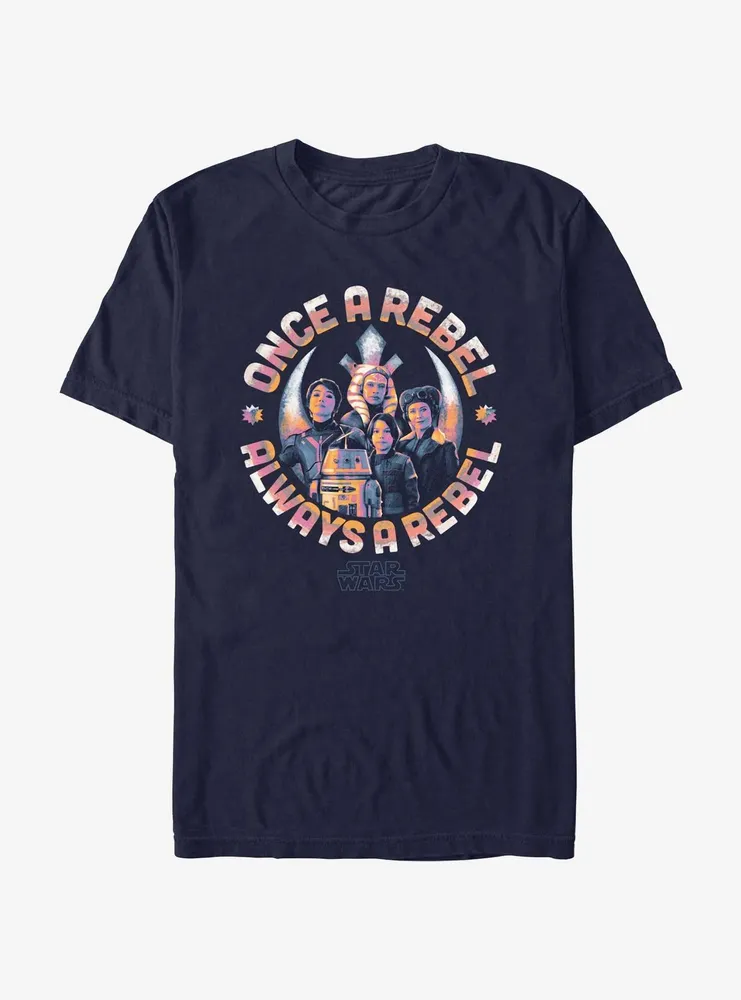 Disney Ahsoka Always A Rebel T-Shirt