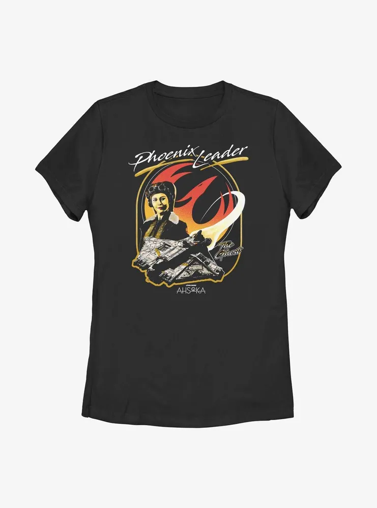 Disney Ahsoka Hera Phoenix Leader Womens T-Shirt