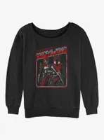 Disney Ahsoka Mandalorian Super Commando Womens Slouchy Sweatshirt