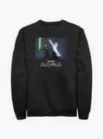 Disney Ahsoka Sabine and Lightsaber Stance Sweatshirt