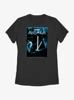 Disney Ahsoka vs. Baylan Skoll Lightsaber Battle Poster Womens T-Shirt BoxLunch Web Exclusive