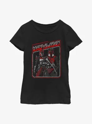 Disney Ahsoka Mandalorian Super Commando Youth Girls T-Shirt