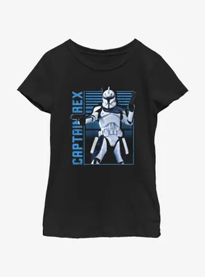 Disney Ahsoka Captain Rex Youth Girls T-Shirt