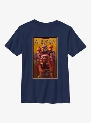 Disney Ahsoka and 332nd Company Clone Troopers Youth T-Shirt