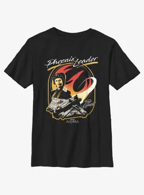 Disney Ahsoka Hera Phoenix Leader Youth T-Shirt