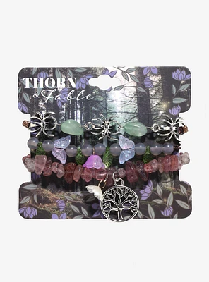 Thorn & Fable Tree Of Life Forest Bracelet Set