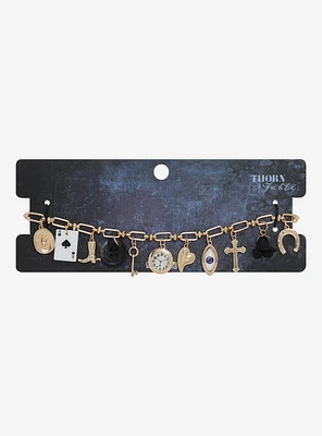 Thorn & Fable Quirky Icons Charm Choker