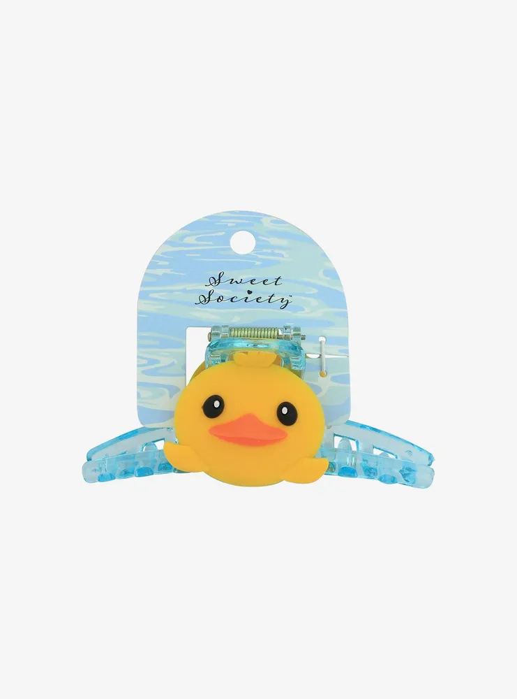 Sweet Society Rubber Duck Claw Hair Clip