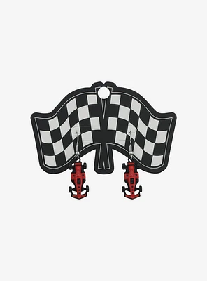 Race Car Drop Earrings