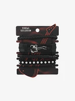 Social Collision® Guitar Faux Leather Bracelet Set
